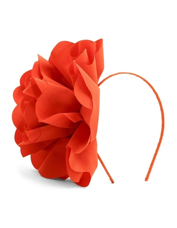 Amy Fascinator in Orange image 5