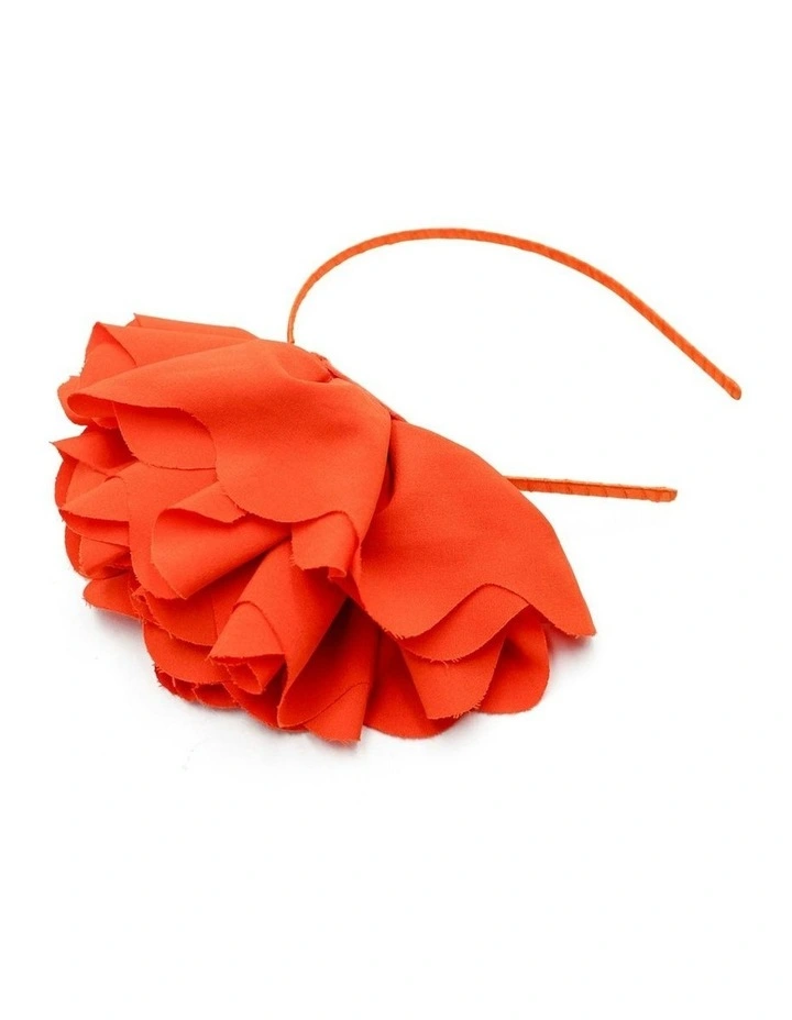 Amy Fascinator in Orange image 7