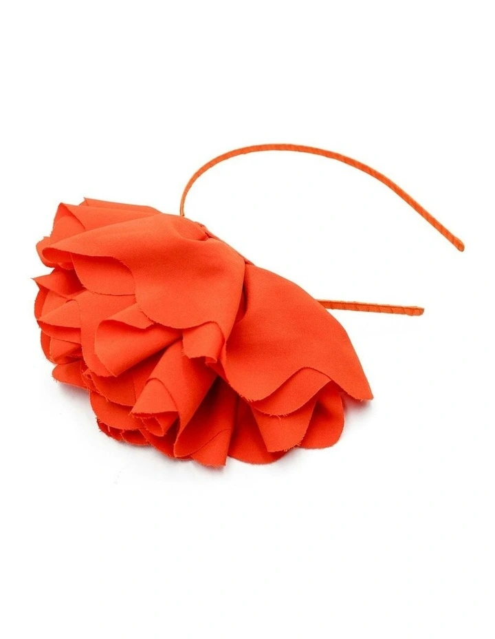 Amy Fascinator in Orange image 7
