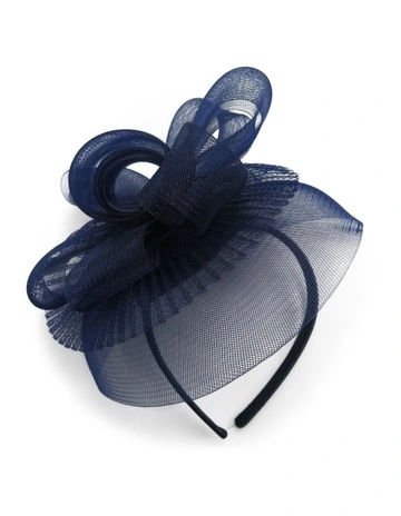 Simone Fascinator in Navy