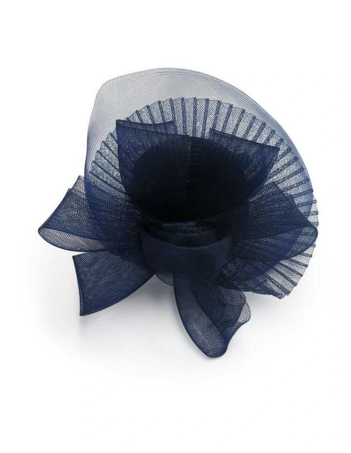 Simone Fascinator in Navy image 2