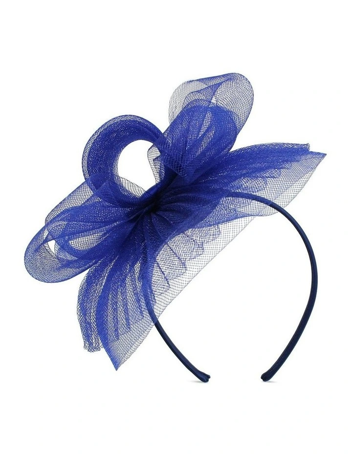 Simone Fascinator in Royal Blue image 2