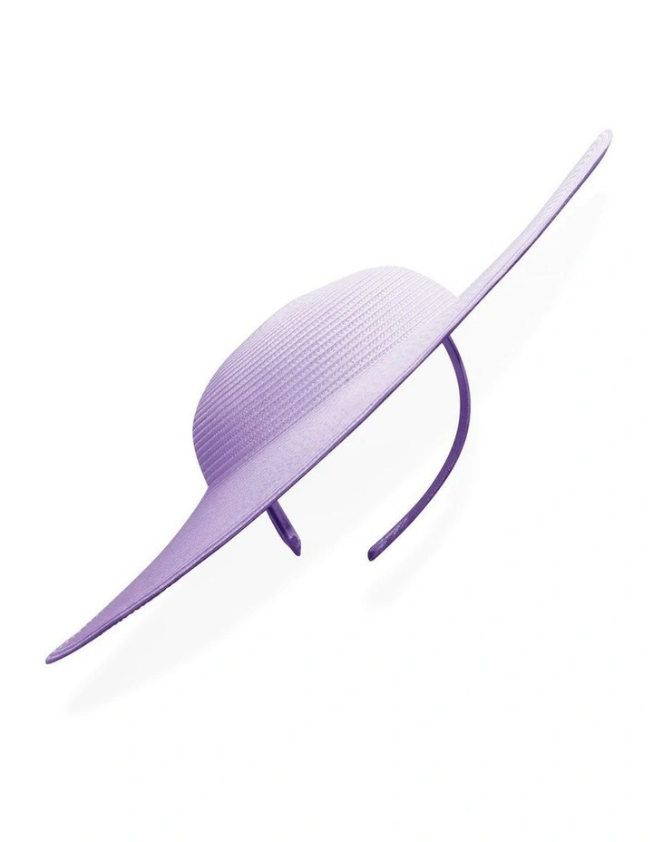 Mona Plate Hat in Lilac image 2