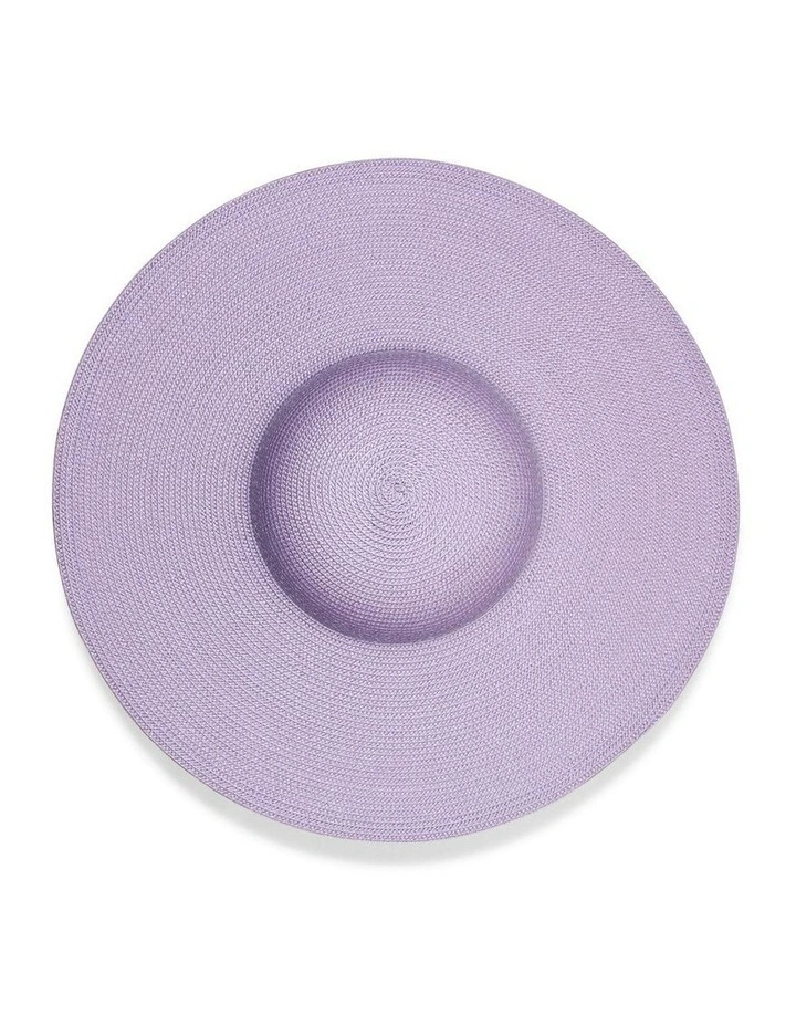 Mona Plate Hat in Lilac image 6