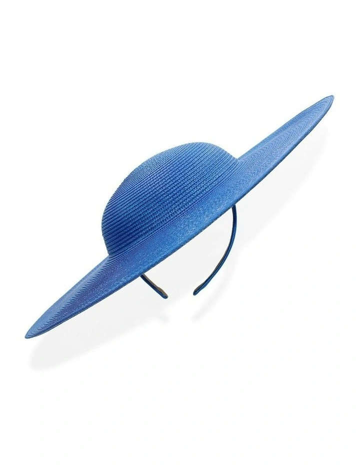 Mona Plate Hat in Royal Blue image 1