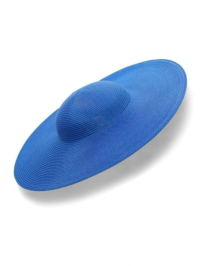 Mona Plate Hat in Royal Blue image 4