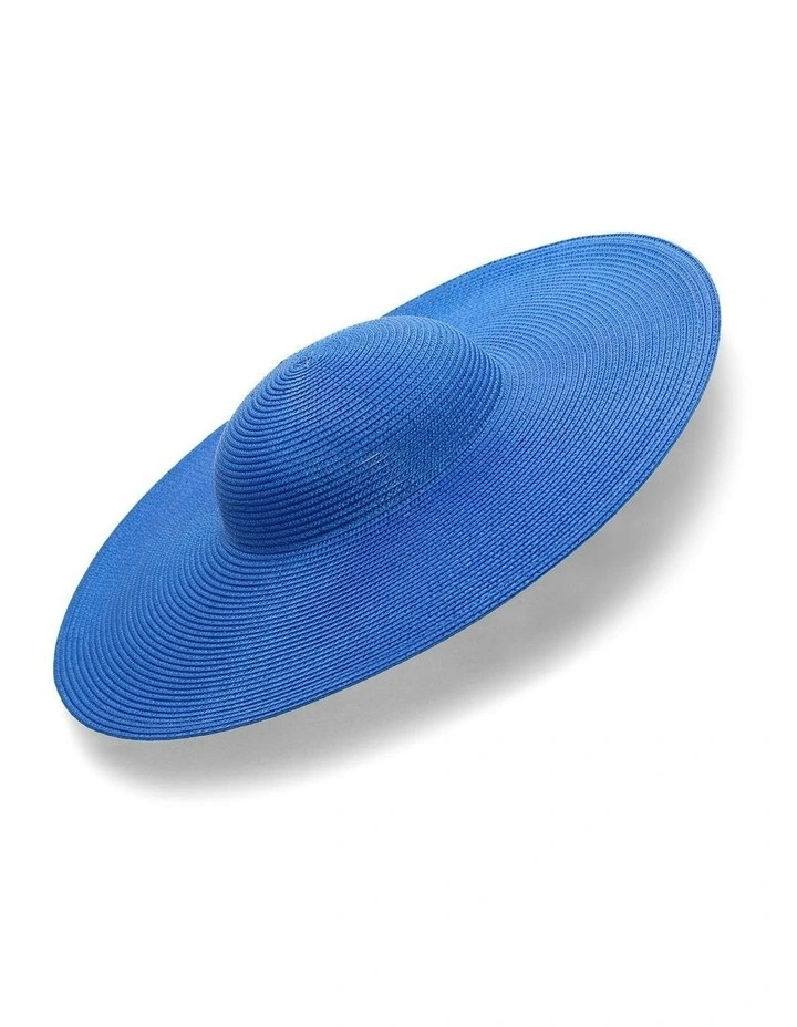 Mona Plate Hat in Royal Blue image 4