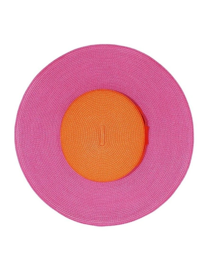Domino Boater in Pink/Orange image 7