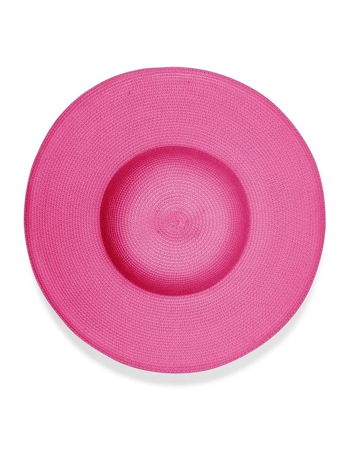 Mini Mona Plate Hat in Hot Pink image 3
