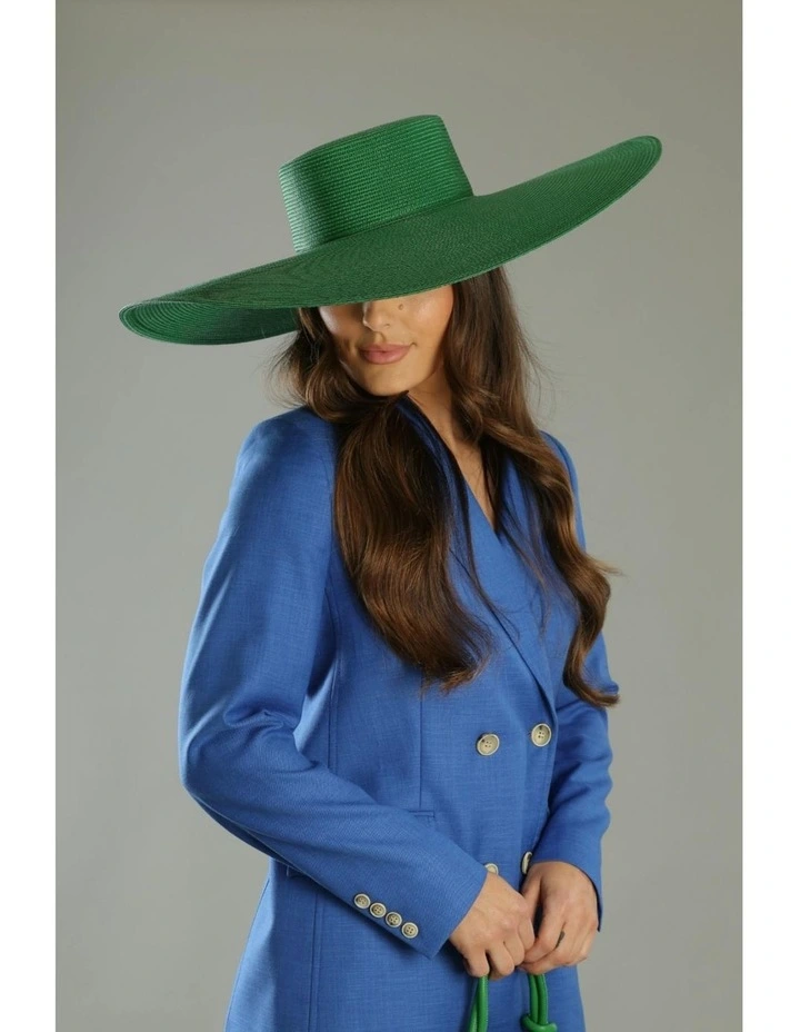 Savannah Boater in Emerald image 2