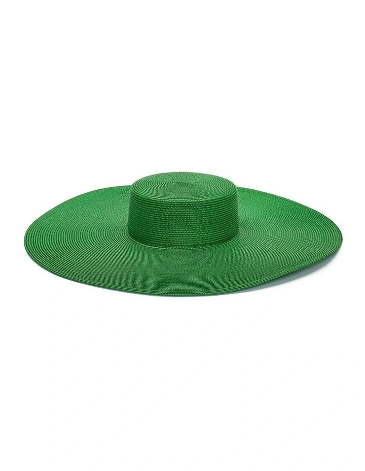 Savannah Boater in Emerald image 3