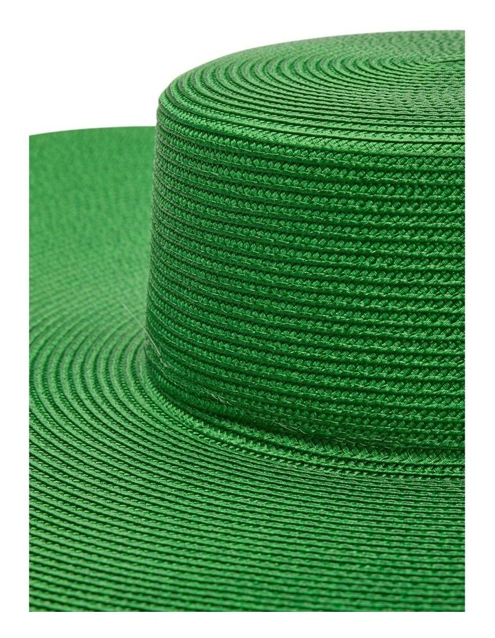 Savannah Boater in Emerald image 5