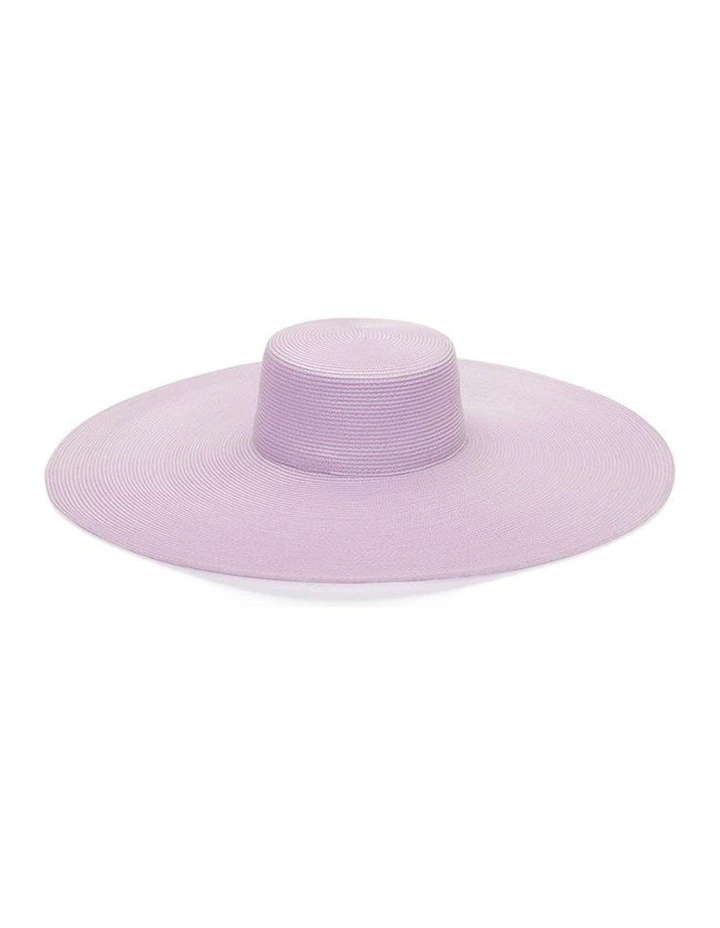 Savannah Boater in Lilac image 1