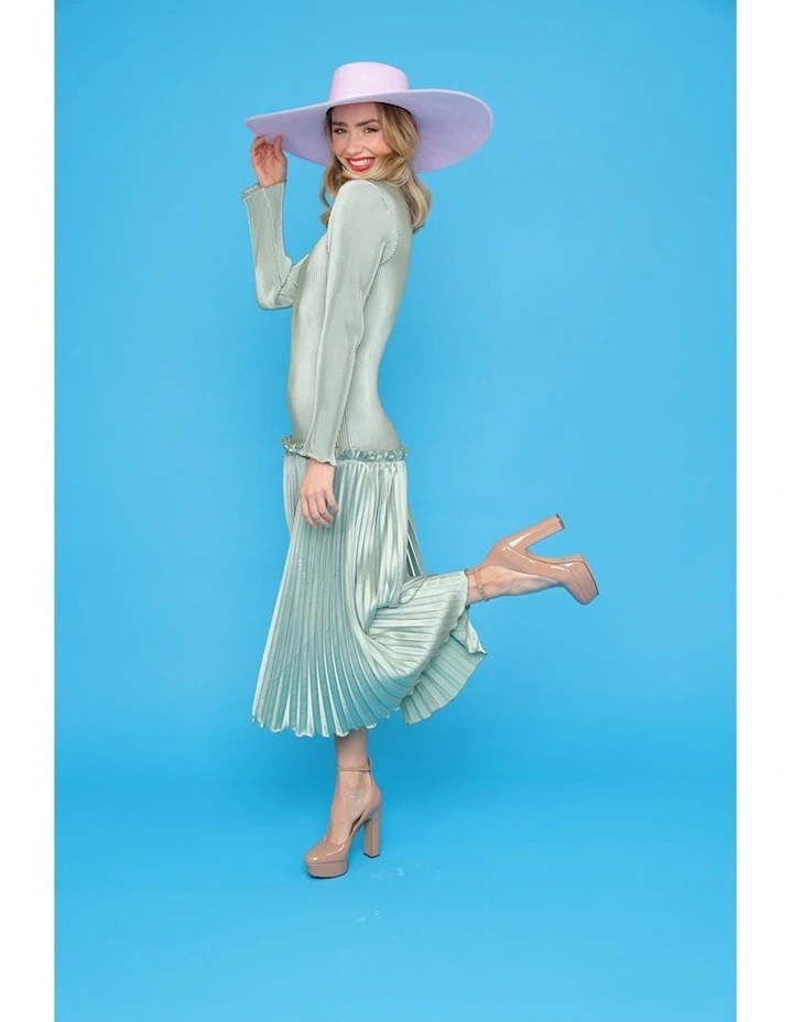 Savannah Boater in Lilac image 2
