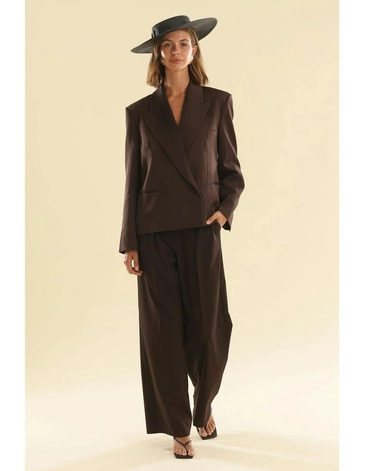 Macy Boater in Black image 5