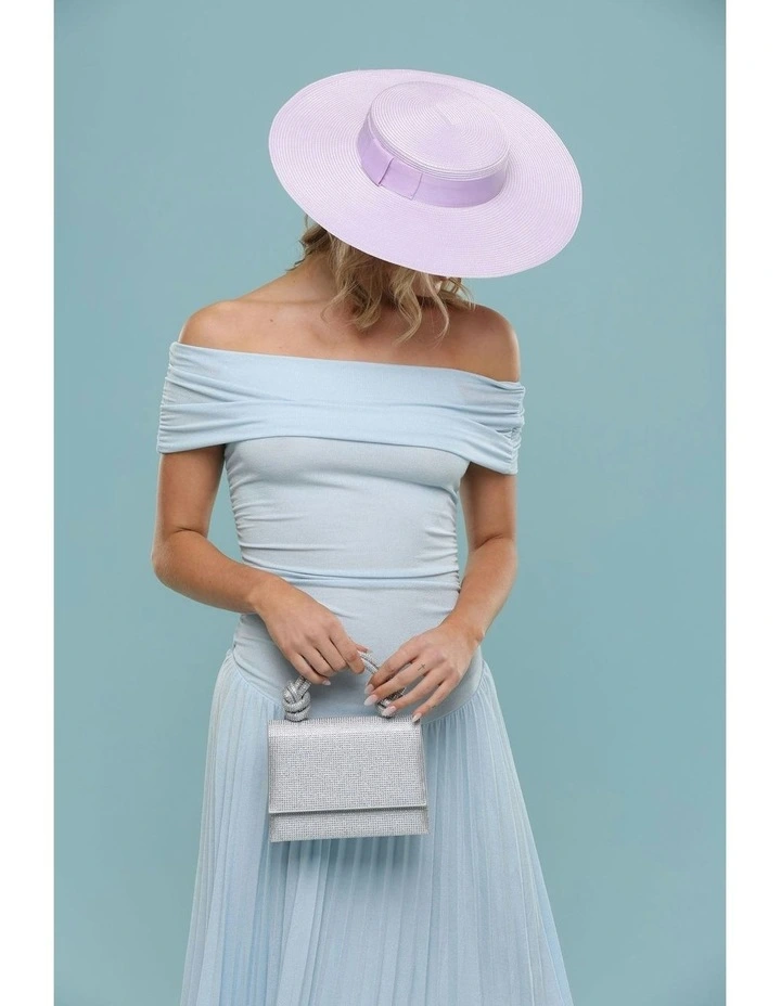 Macy Boater in Lilac image 1
