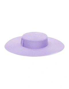 Macy Boater in Lilac