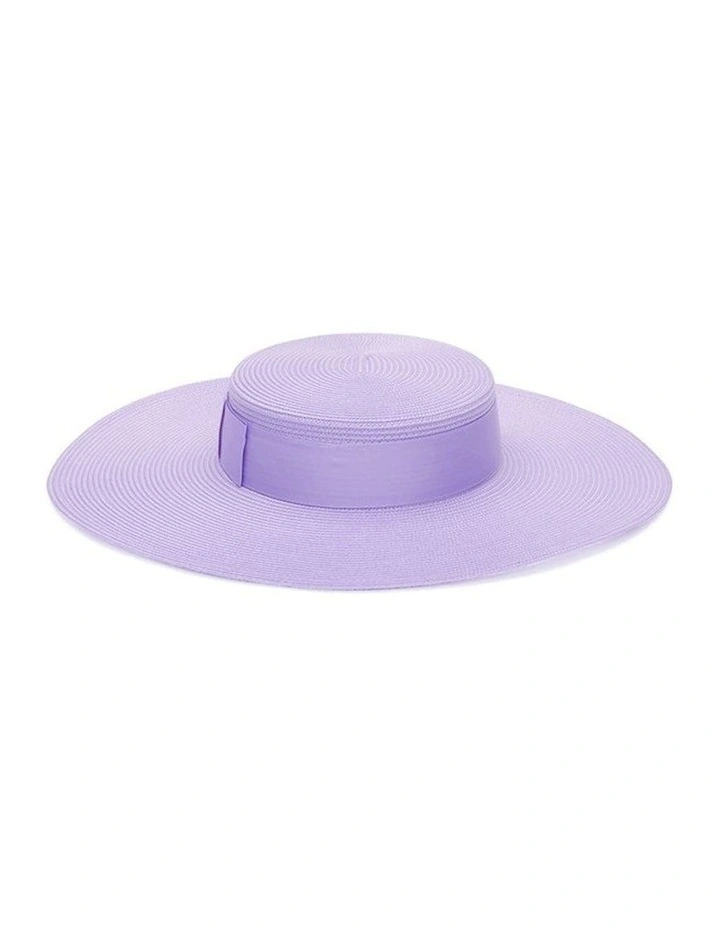 Macy Boater in Lilac image 1