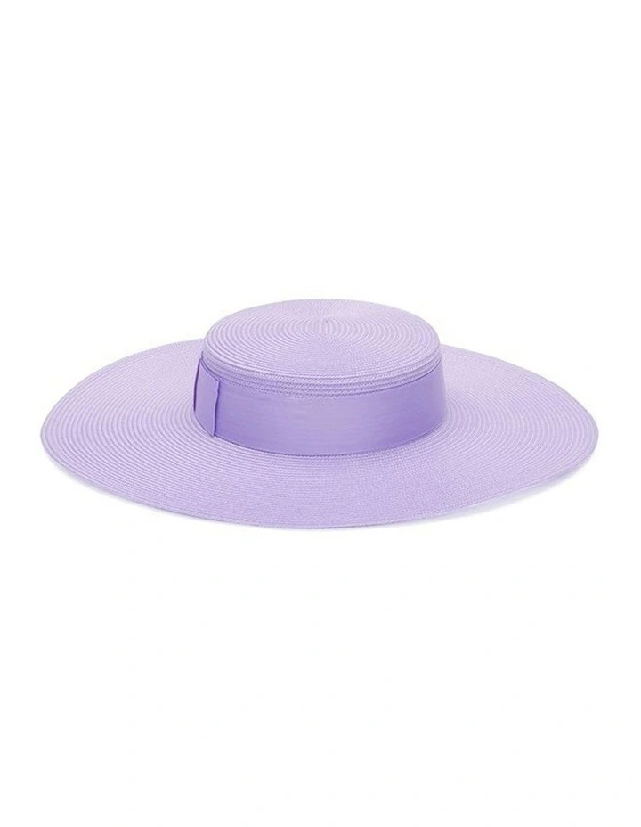 Macy Boater in Lilac image 2