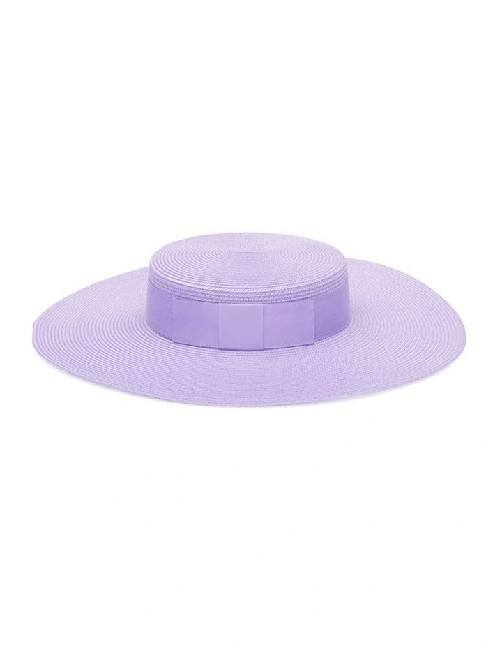 Macy Boater in Lilac image 2