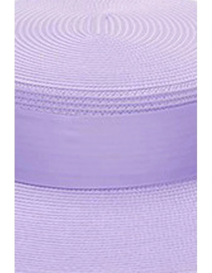 Macy Boater in Lilac image 5