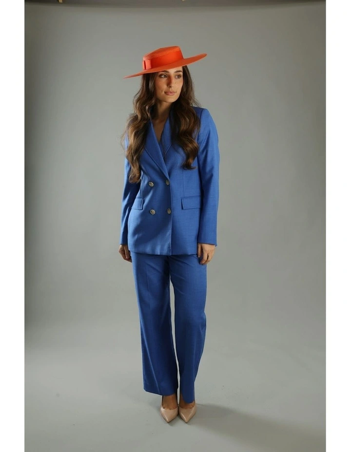 Macy Boater in Orange image 3