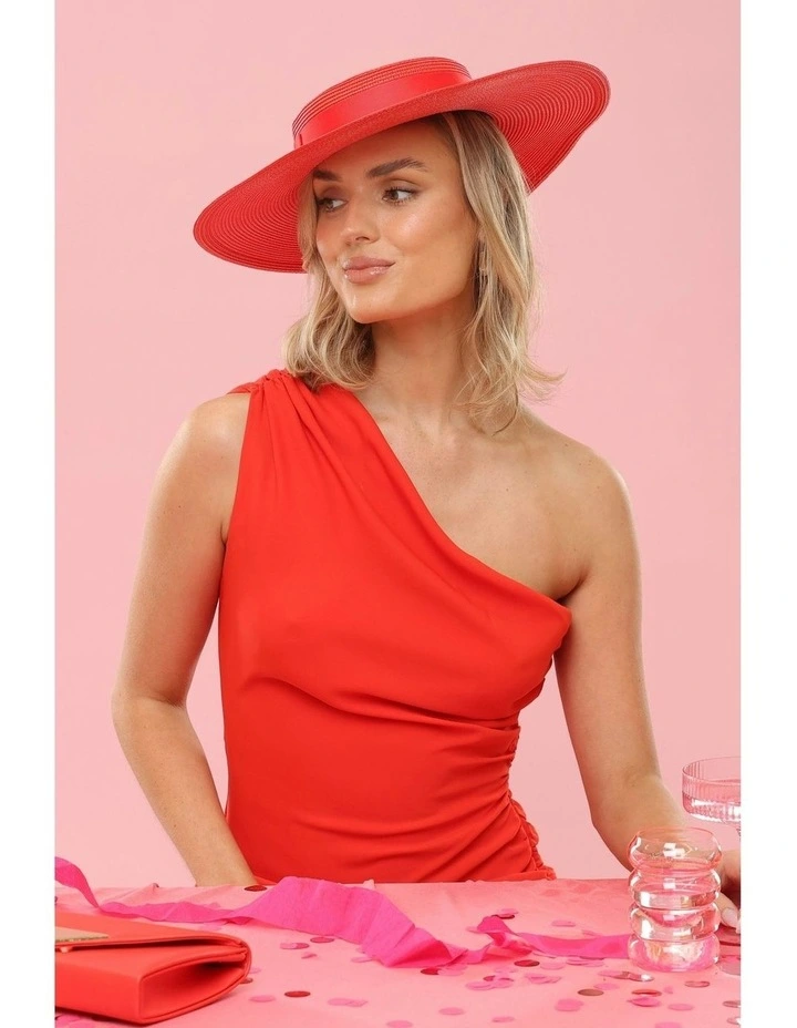 Macy Boater in Red image 6