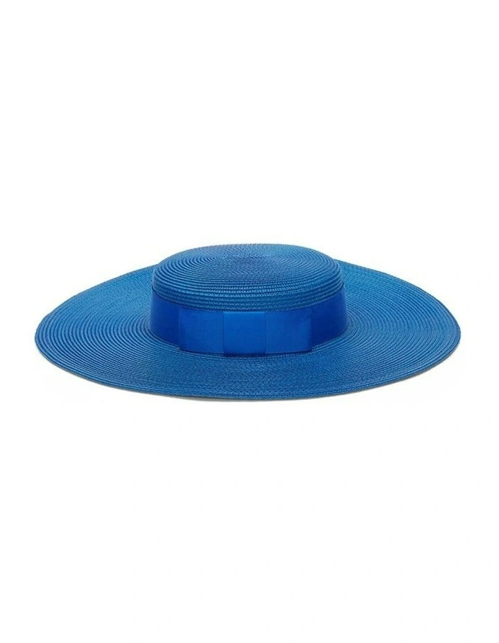 Macy Boater in Royal Blue image 4