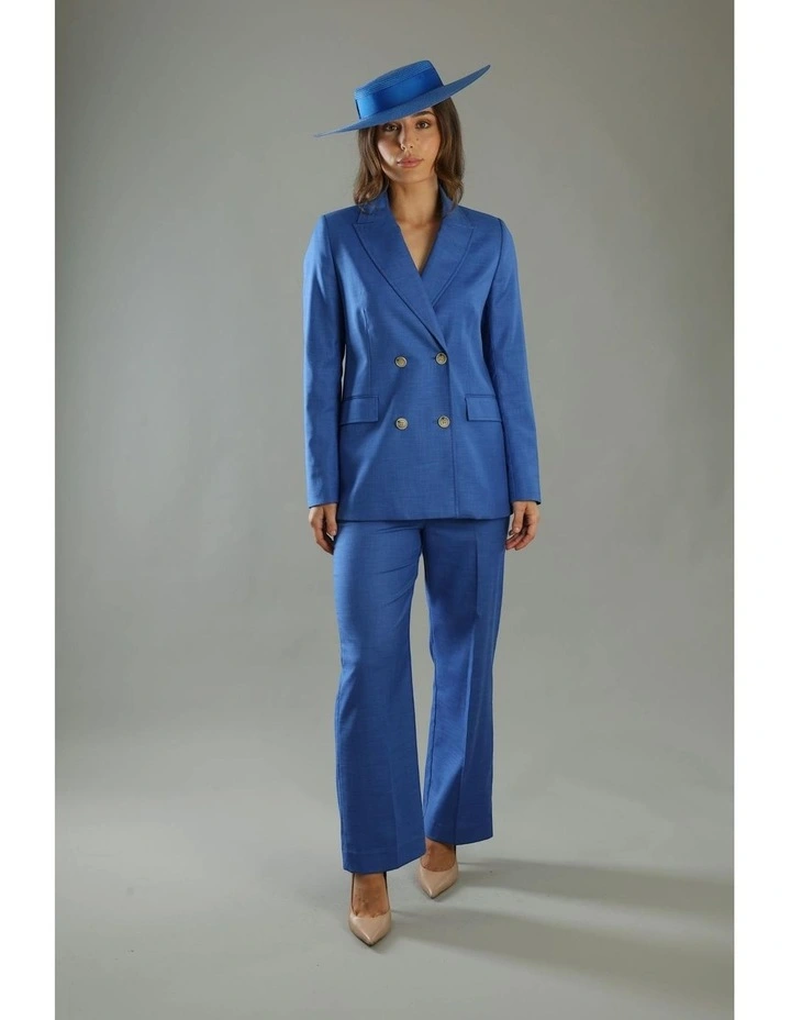 Macy Boater in Royal Blue image 5