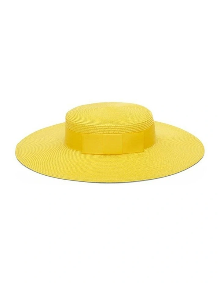 Macy Boater in Yellow image 4