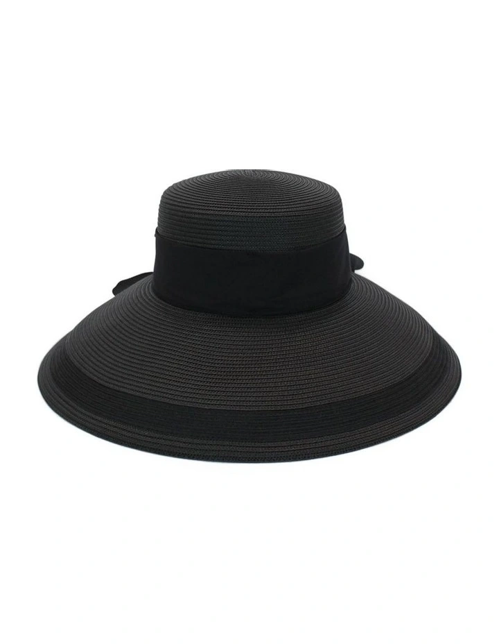 Kori Droop Hat in Black image 2
