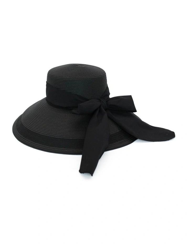 Kori Droop Hat in Black image 3
