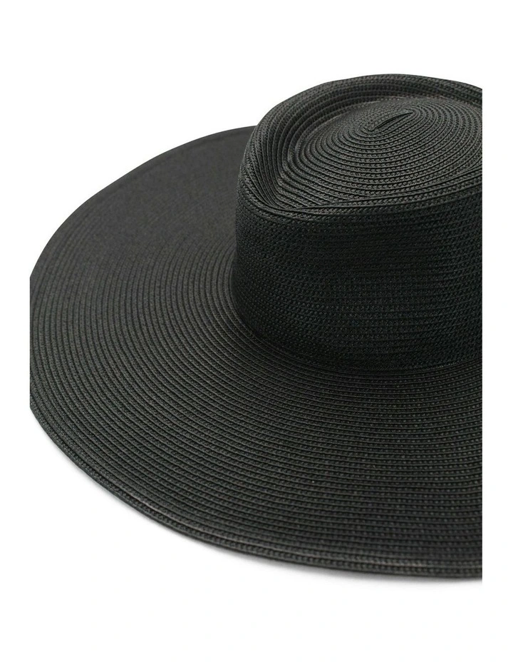 Aria Fedora in Black image 5