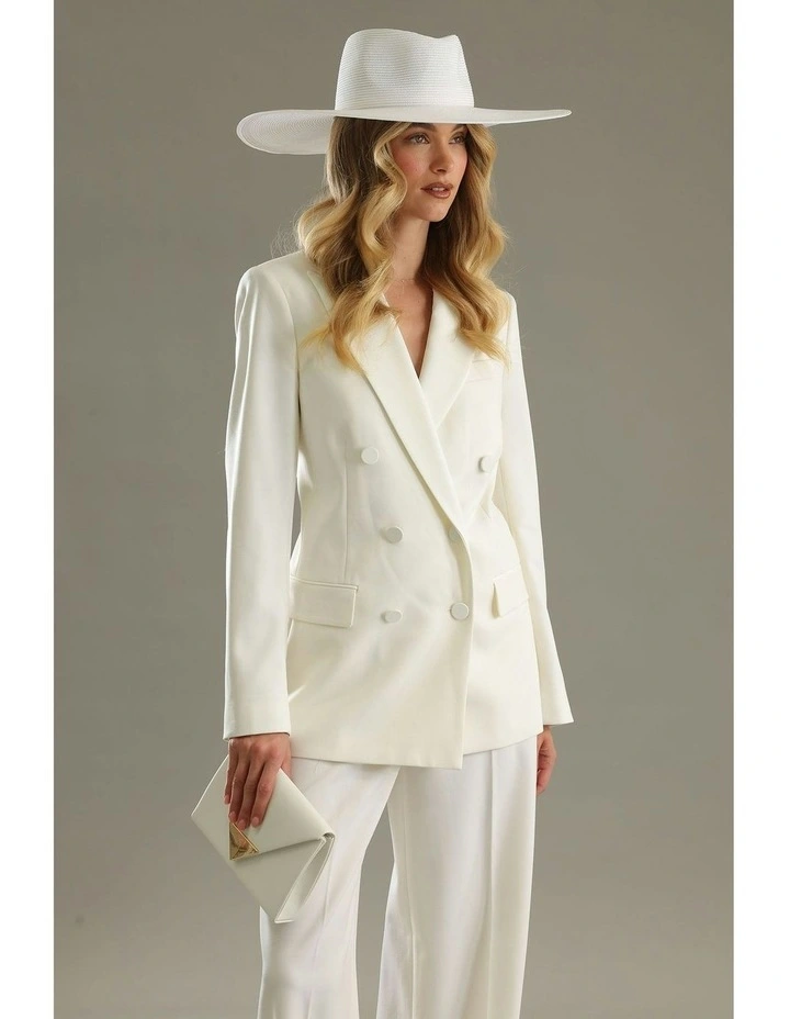 Aria Fedora in White image 5