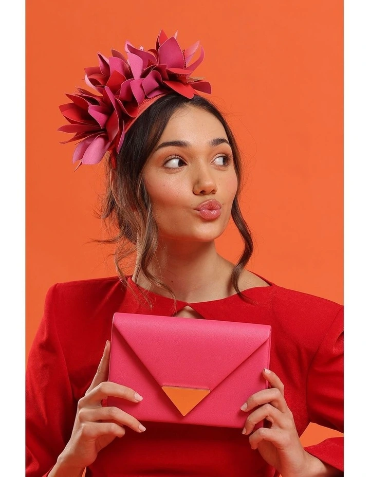 Eva Bag in Hot Pink image 7