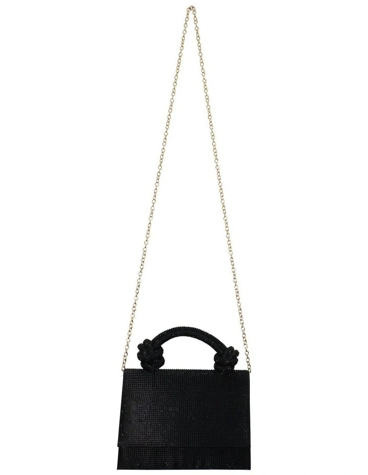 Arabella Top Handle Bag in Black image 3