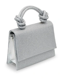 Arabella Top Handle Bag in Silver