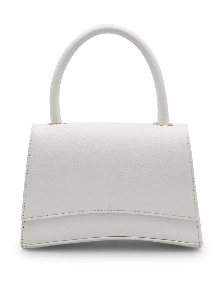 Zoella Top Handle Bag in White image 2