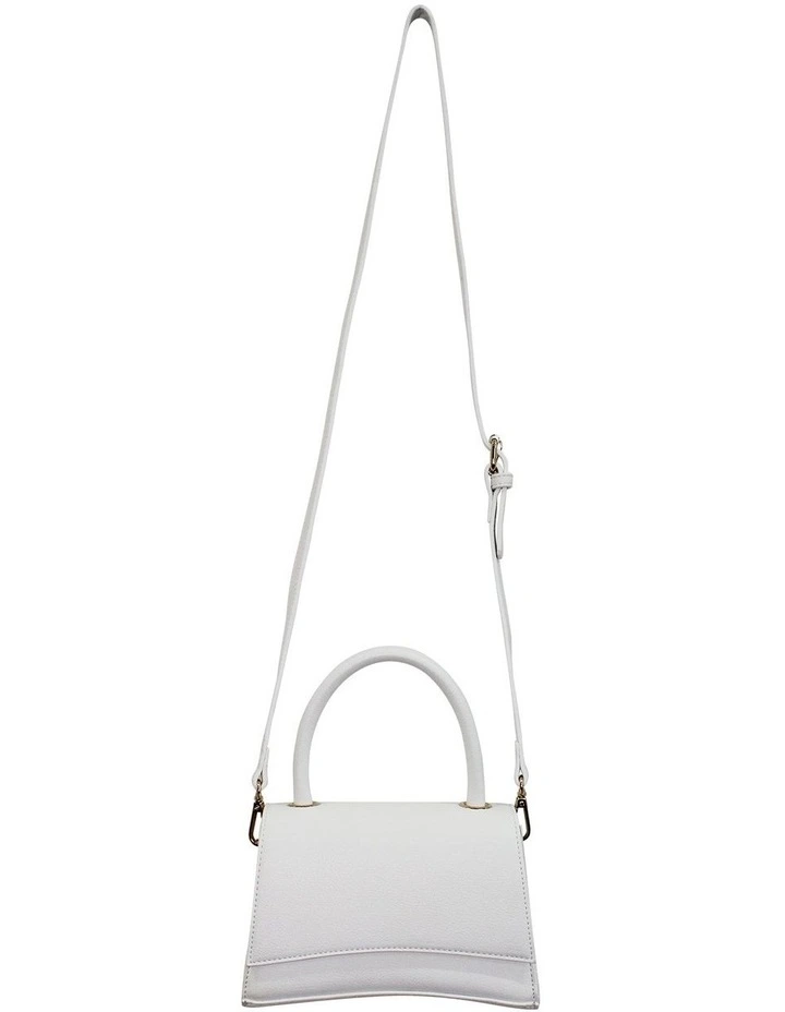 Zoella Top Handle Bag in White image 3