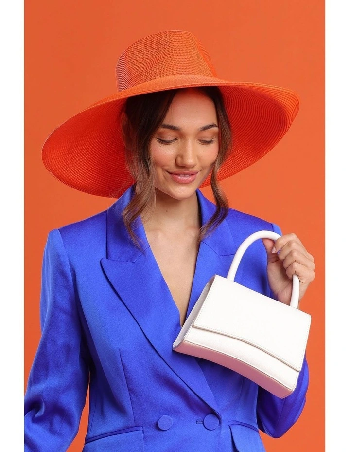 Zoella Top Handle Bag in White image 4