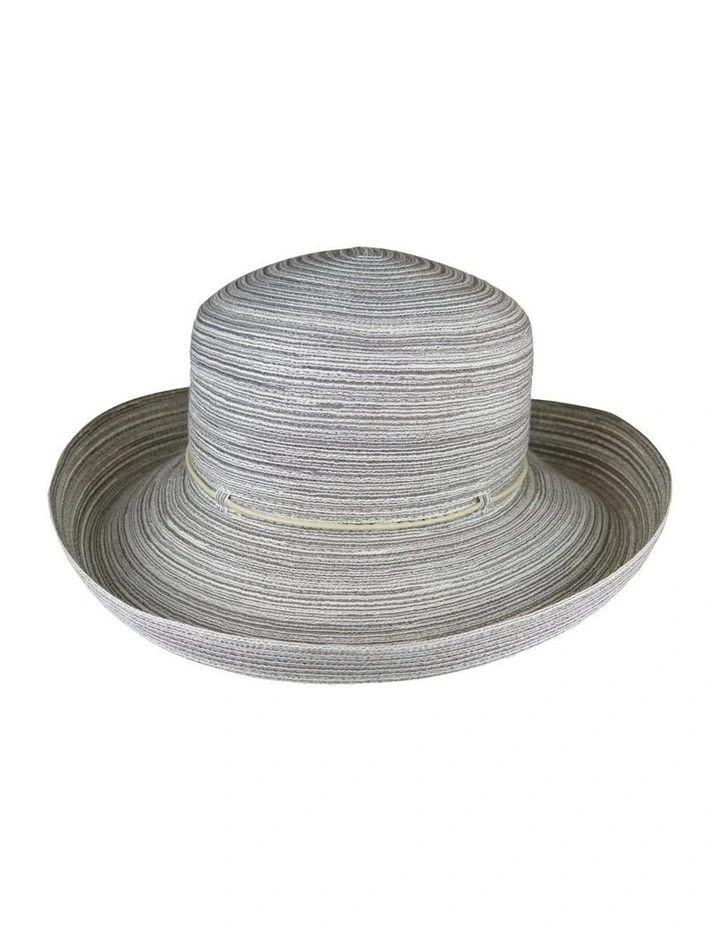 Sarah Breton Hat in Grey Mix image 1