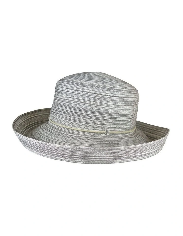 Sarah Breton Hat in Grey Mix image 2