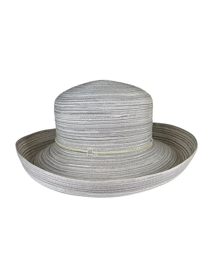 Sarah Breton Hat in Grey Mix image 3
