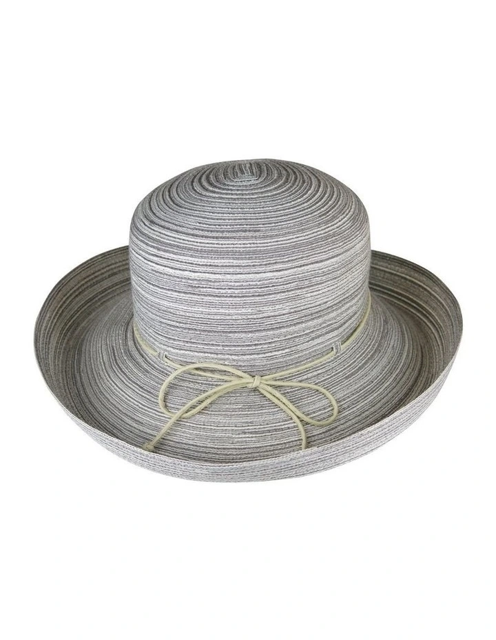 Sarah Breton Hat in Grey Mix image 4