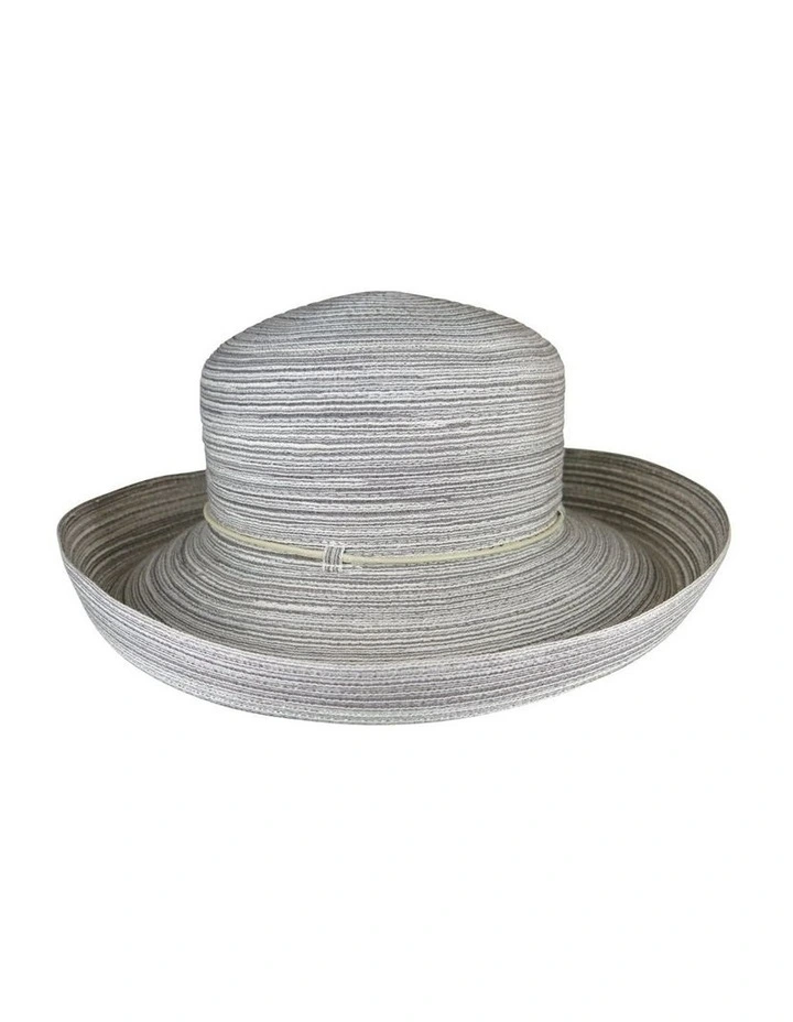 Sarah Breton Hat in Grey Mix image 7