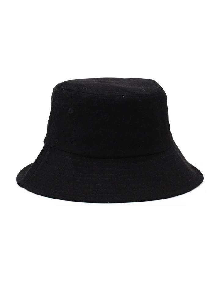 Riley Bucket Hat in Black image 2