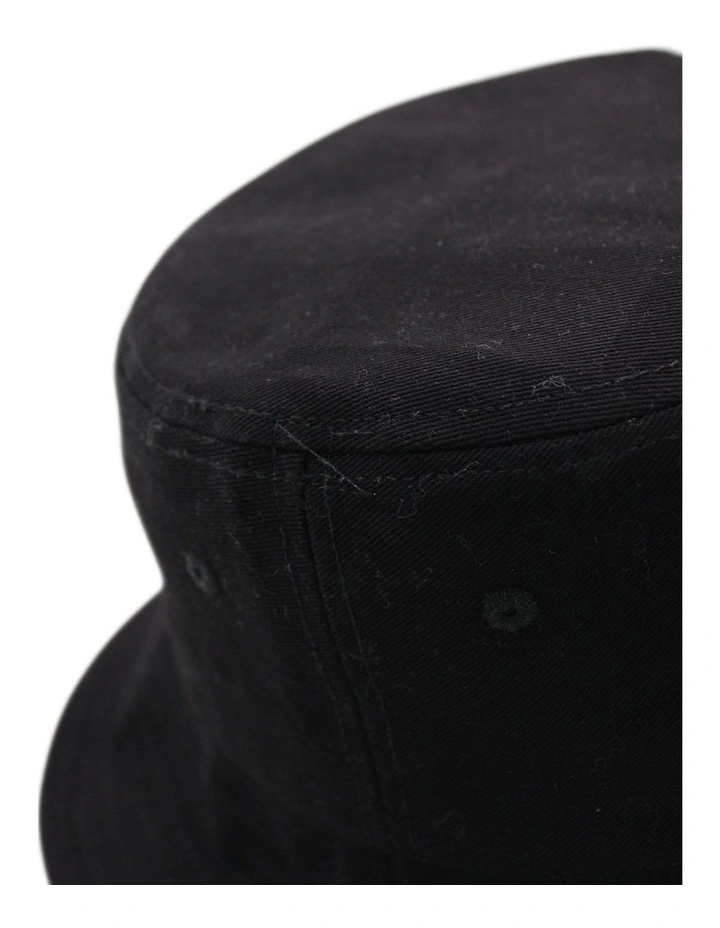 Riley Bucket Hat in Black image 3
