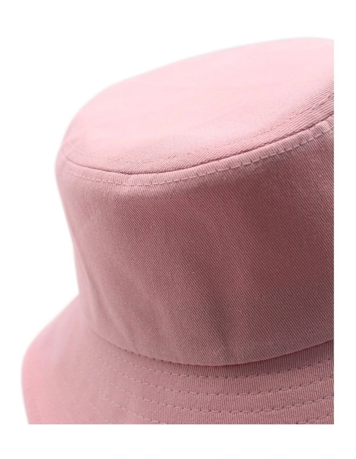 Riley Bucket Hat in Pale Pink image 3