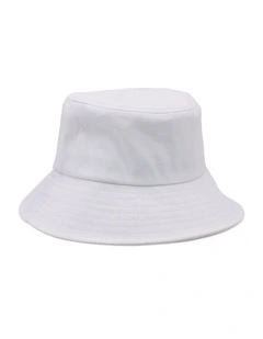 Riley Bucket Hat in White