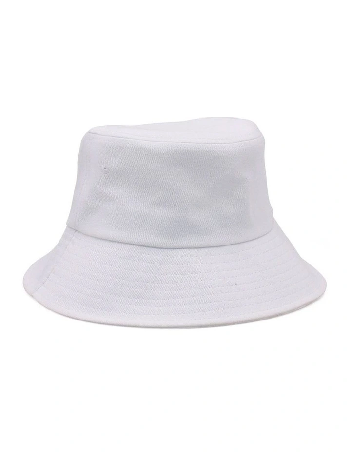 Riley Bucket Hat in White image 3